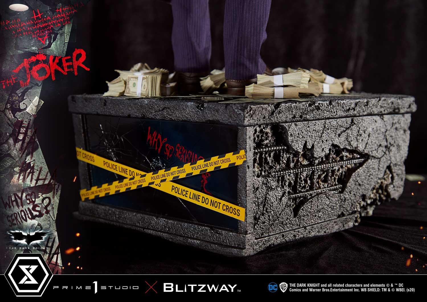 The Dark Knight - Joker - Museum Masterline Series  (MMTDK-01S) - 1/3 - Bonus Version (Blitzway, Prime 1 Studio) photo 43