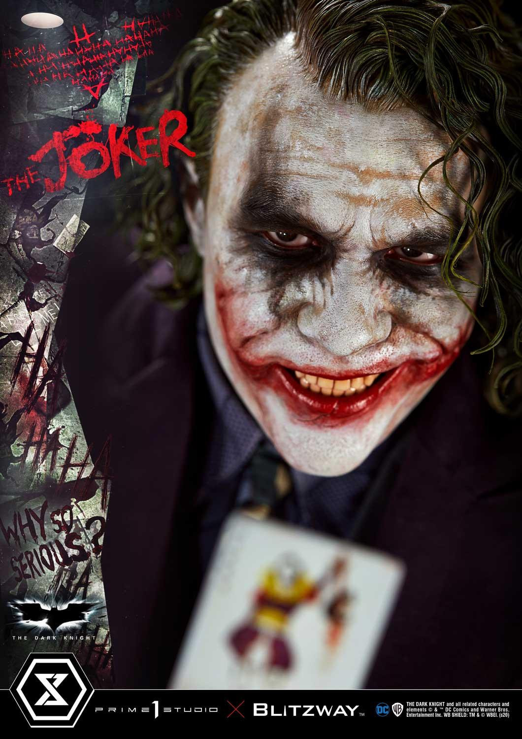 The Dark Knight - Joker - Museum Masterline Series  (MMTDK-01S) - 1/3 - Bonus Version (Blitzway, Prime 1 Studio) photo 65