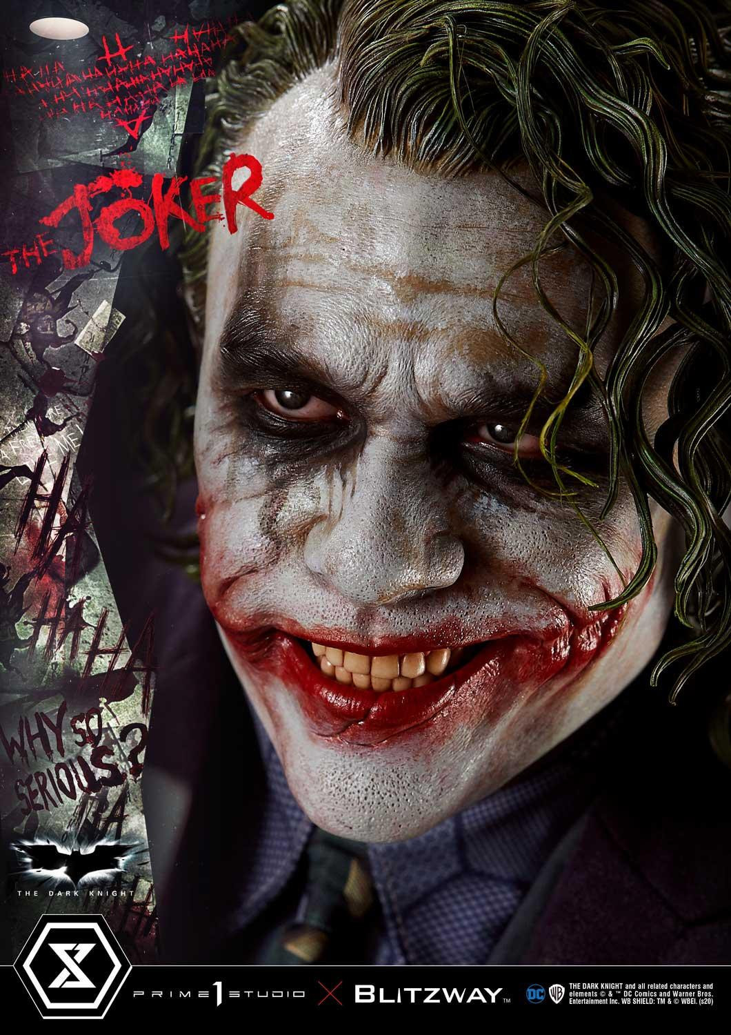 The Dark Knight - Joker - Museum Masterline Series  (MMTDK-01S) - 1/3 - Bonus Version (Blitzway, Prime 1 Studio) photo 66
