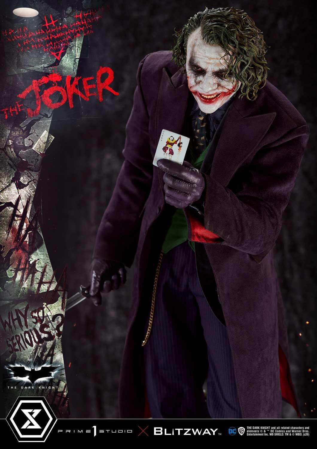 The Dark Knight - Joker - Museum Masterline Series  (MMTDK-01S) - 1/3 - Bonus Version (Blitzway, Prime 1 Studio) photo 78