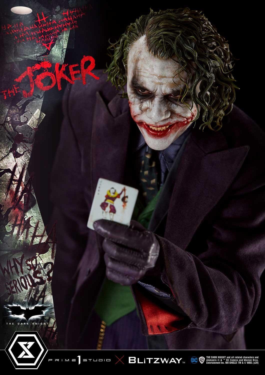 The Dark Knight - Joker - Museum Masterline Series  (MMTDK-01S) - 1/3 - Bonus Version (Blitzway, Prime 1 Studio) photo 83