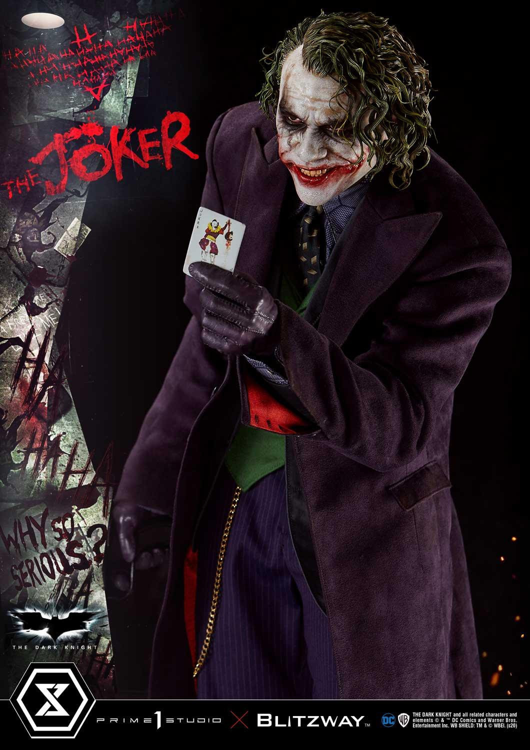 The Dark Knight - Joker - Museum Masterline Series  (MMTDK-01S) - 1/3 - Bonus Version (Blitzway, Prime 1 Studio) photo 84