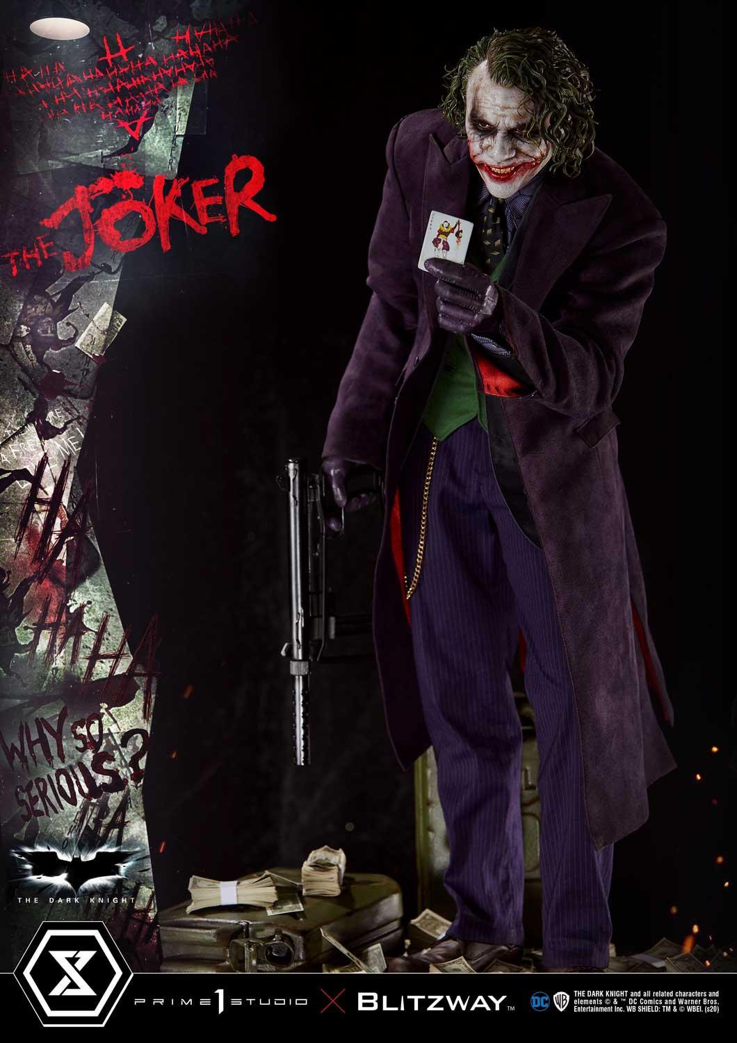 The Dark Knight - Joker - Museum Masterline Series  (MMTDK-01S) - 1/3 - Bonus Version (Blitzway, Prime 1 Studio) photo 85