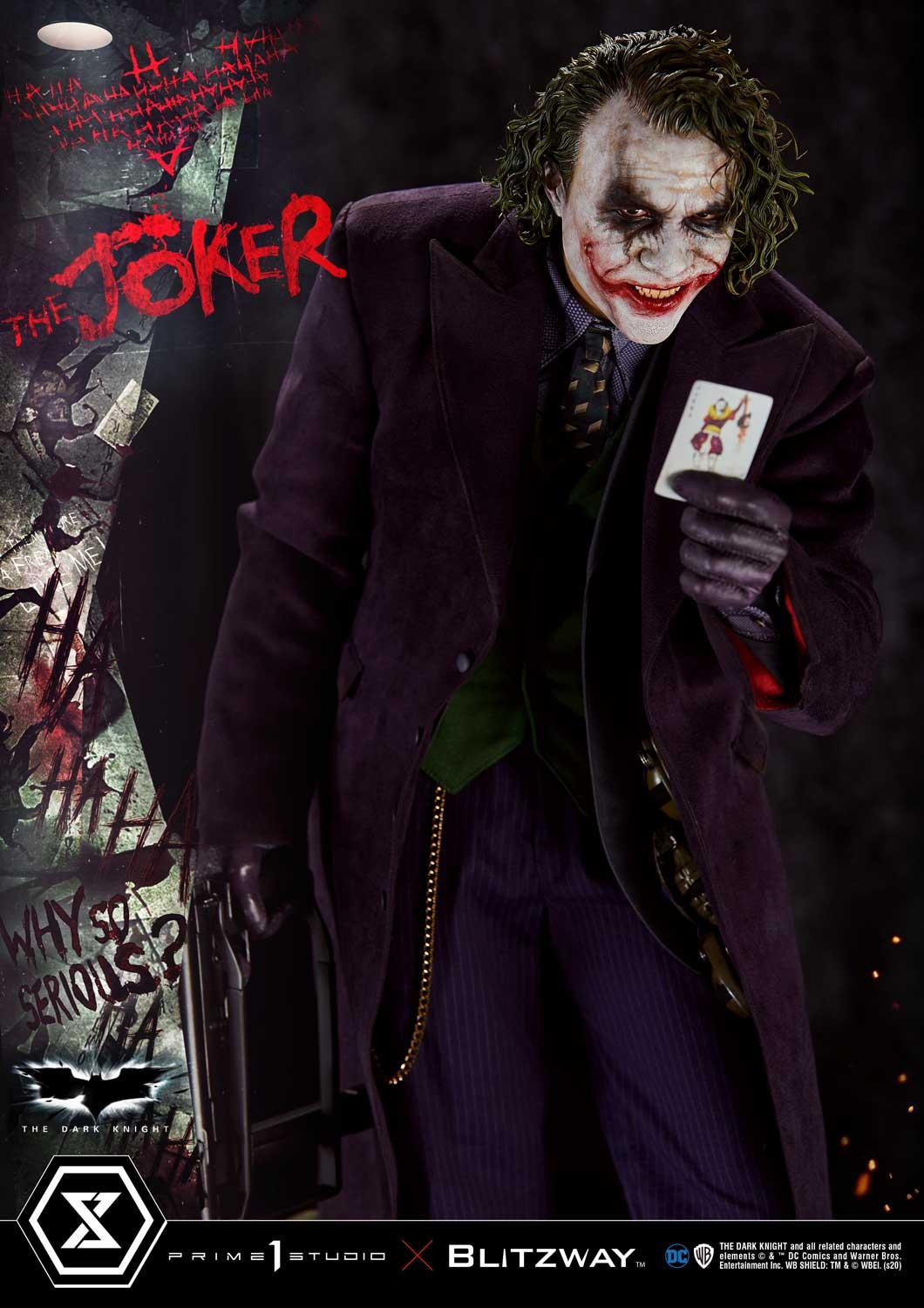 The Dark Knight - Joker - Museum Masterline Series  (MMTDK-01S) - 1/3 - Bonus Version (Blitzway, Prime 1 Studio) photo 88