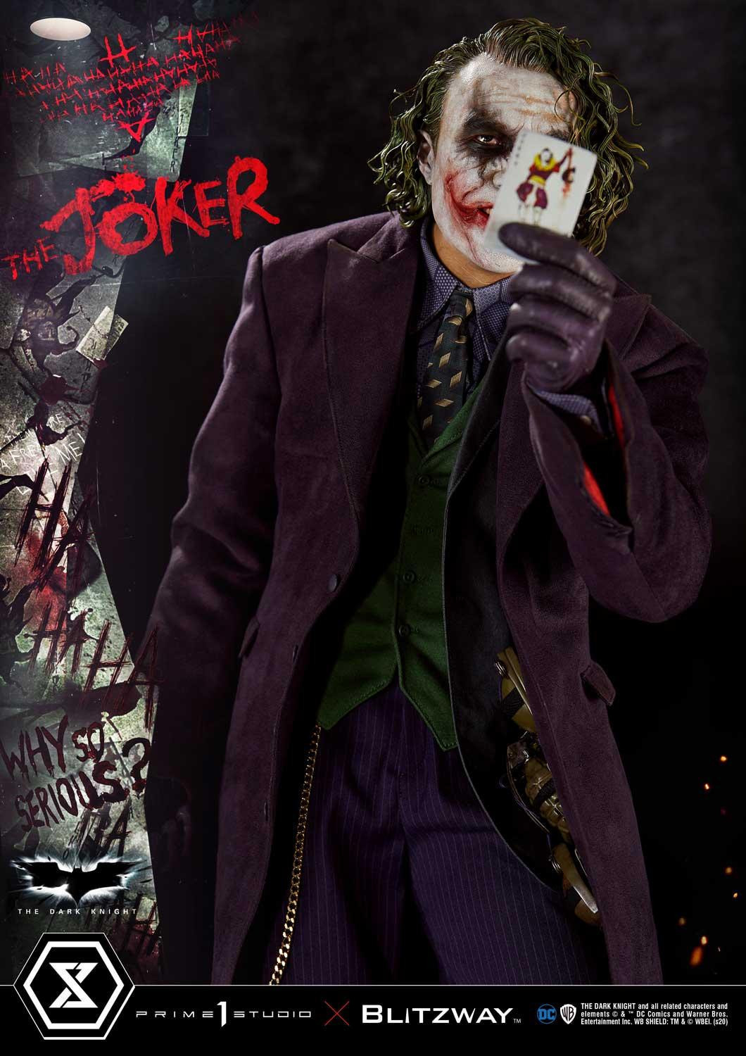 The Dark Knight - Joker - Museum Masterline Series  (MMTDK-01S) - 1/3 - Bonus Version (Blitzway, Prime 1 Studio) photo 89
