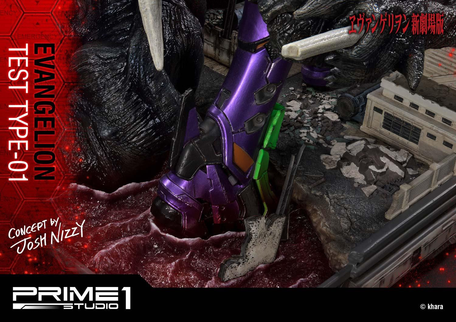 Evangelion Shin Gekijouban - EVA-01 - Sachiel - Ultimate Diorama Masterline  (UDMEVA-03EX) - EX Version (Prime 1 Studio) photo 4