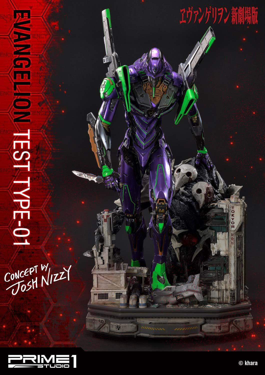 Evangelion Shin Gekijouban - EVA-01 - Sachiel - Ultimate Diorama Masterline  (UDMEVA-03EX) - EX Version (Prime 1 Studio) photo 10