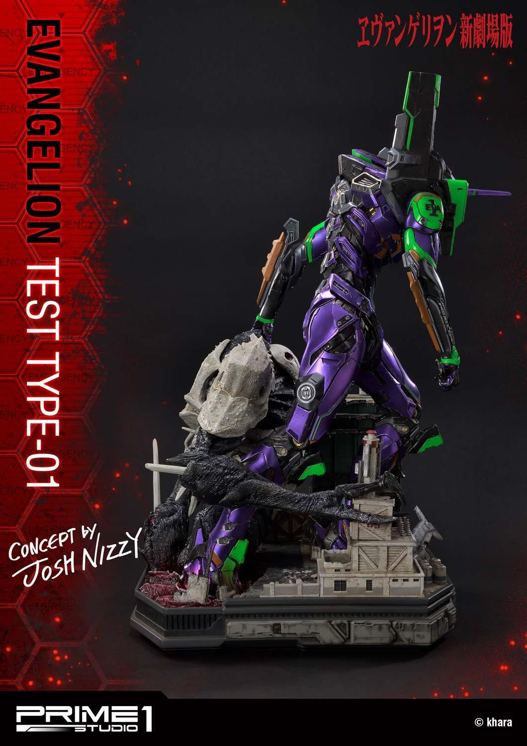 Evangelion Shin Gekijouban - EVA-01 - Sachiel - Ultimate Diorama Masterline  (UDMEVA-03EX) - EX Version (Prime 1 Studio) photo 12