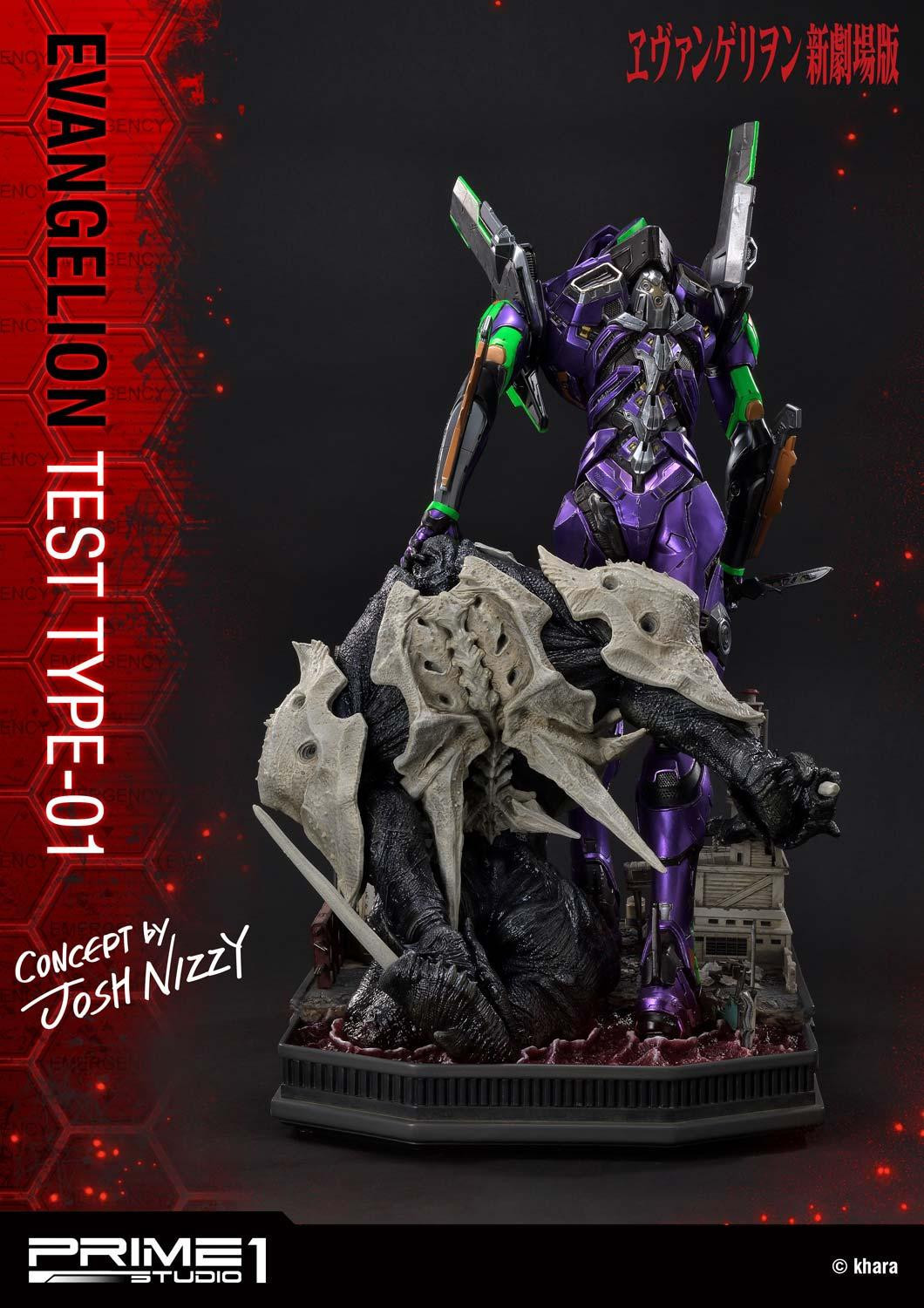 Evangelion Shin Gekijouban - EVA-01 - Sachiel - Ultimate Diorama Masterline  (UDMEVA-03EX) - EX Version (Prime 1 Studio) photo 13