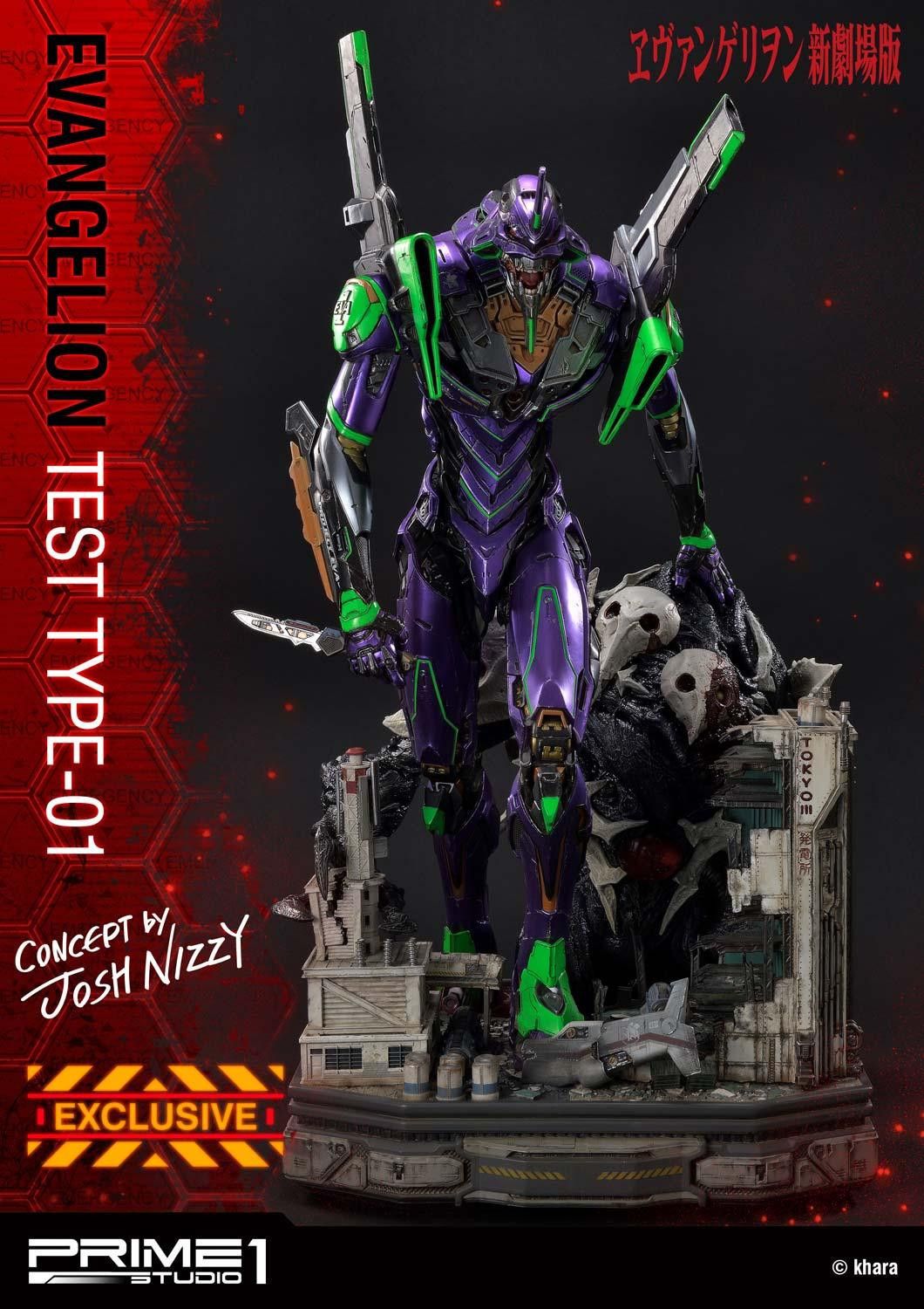 Evangelion Shin Gekijouban - EVA-01 - Sachiel - Ultimate Diorama Masterline  (UDMEVA-03EX) - EX Version (Prime 1 Studio) photo 14