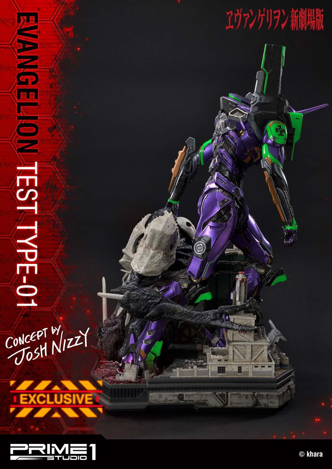 Evangelion Shin Gekijouban - EVA-01 - Sachiel - Ultimate Diorama Masterline  (UDMEVA-03EX) - EX Version (Prime 1 Studio) photo 16