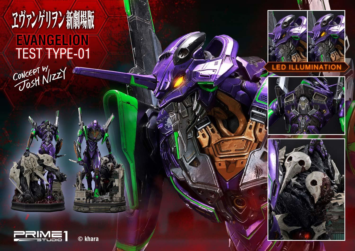 Evangelion Shin Gekijouban - EVA-01 - Sachiel - Ultimate Diorama Masterline  (UDMEVA-03EX) - EX Version (Prime 1 Studio) photo 23