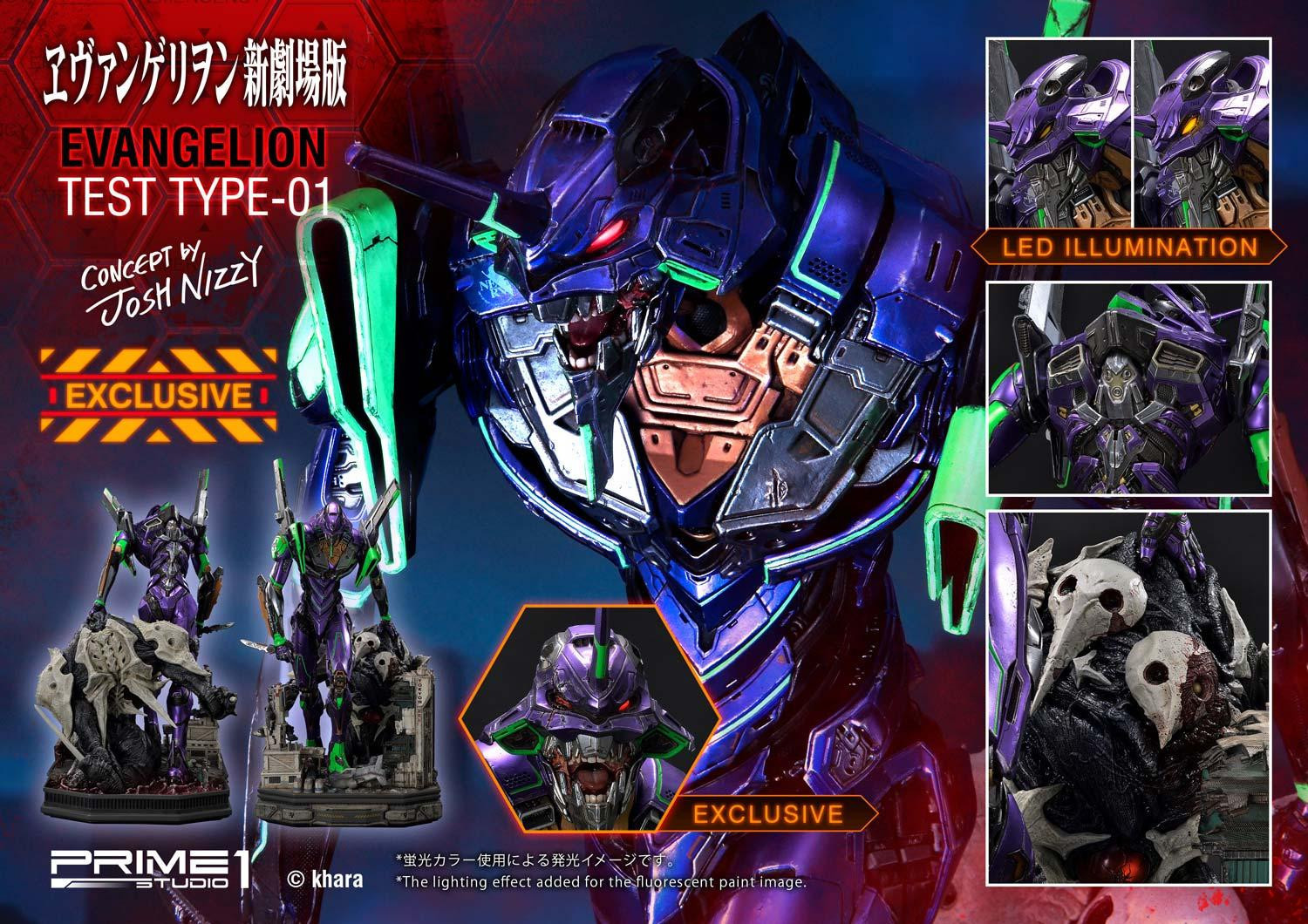 Evangelion Shin Gekijouban - EVA-01 - Sachiel - Ultimate Diorama Masterline  (UDMEVA-03EX) - EX Version (Prime 1 Studio) photo 25