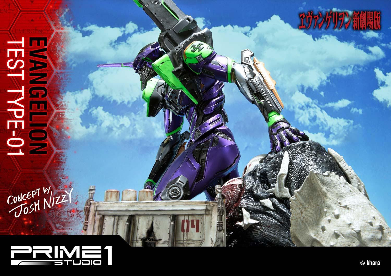 Evangelion Shin Gekijouban - EVA-01 - Sachiel - Ultimate Diorama Masterline  (UDMEVA-03EX) - EX Version (Prime 1 Studio) photo 26