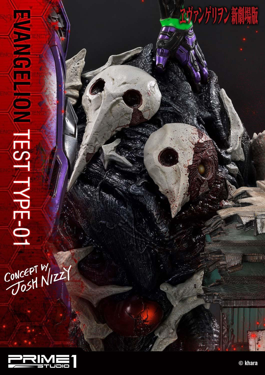 Evangelion Shin Gekijouban - EVA-01 - Sachiel - Ultimate Diorama Masterline  (UDMEVA-03EX) - EX Version (Prime 1 Studio) photo 30