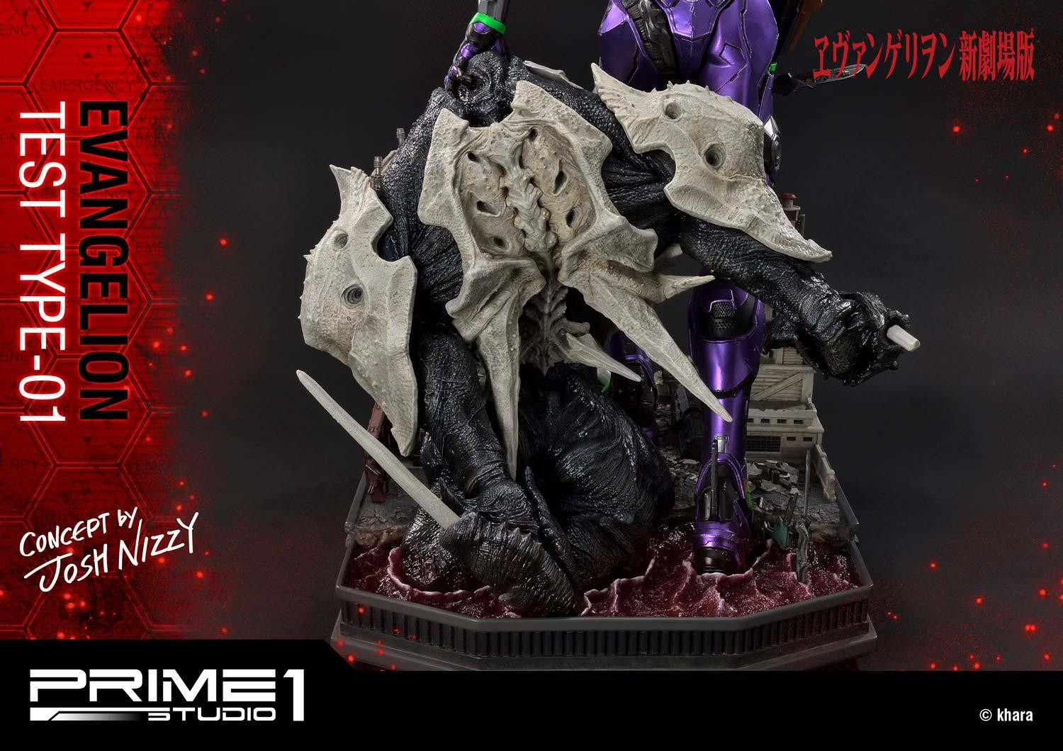 Evangelion Shin Gekijouban - EVA-01 - Sachiel - Ultimate Diorama Masterline  (UDMEVA-03EX) - EX Version (Prime 1 Studio) photo 33
