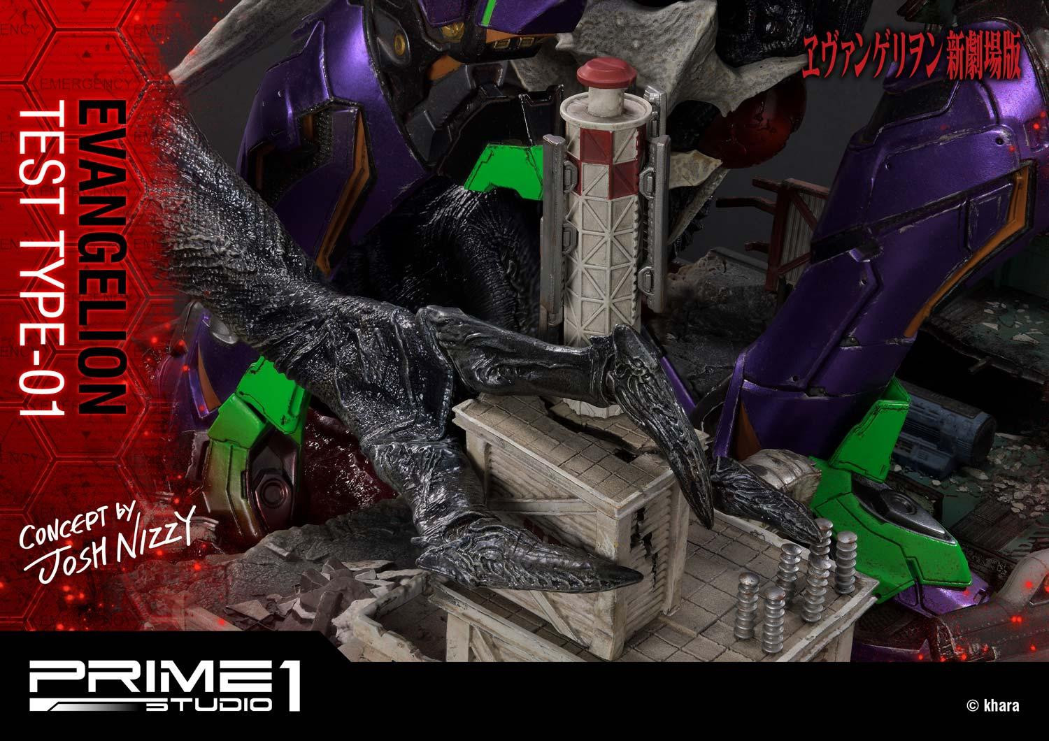 Evangelion Shin Gekijouban - EVA-01 - Sachiel - Ultimate Diorama Masterline  (UDMEVA-03EX) - EX Version (Prime 1 Studio) photo 35