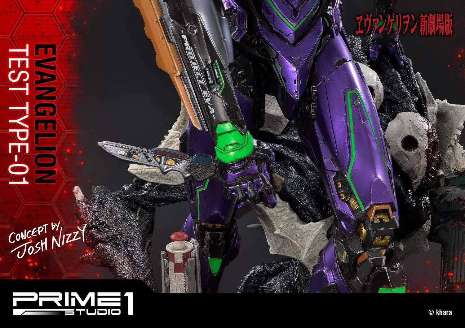 Evangelion Shin Gekijouban - EVA-01 - Sachiel - Ultimate Diorama Masterline  (UDMEVA-03EX) - EX Version (Prime 1 Studio) photo 37