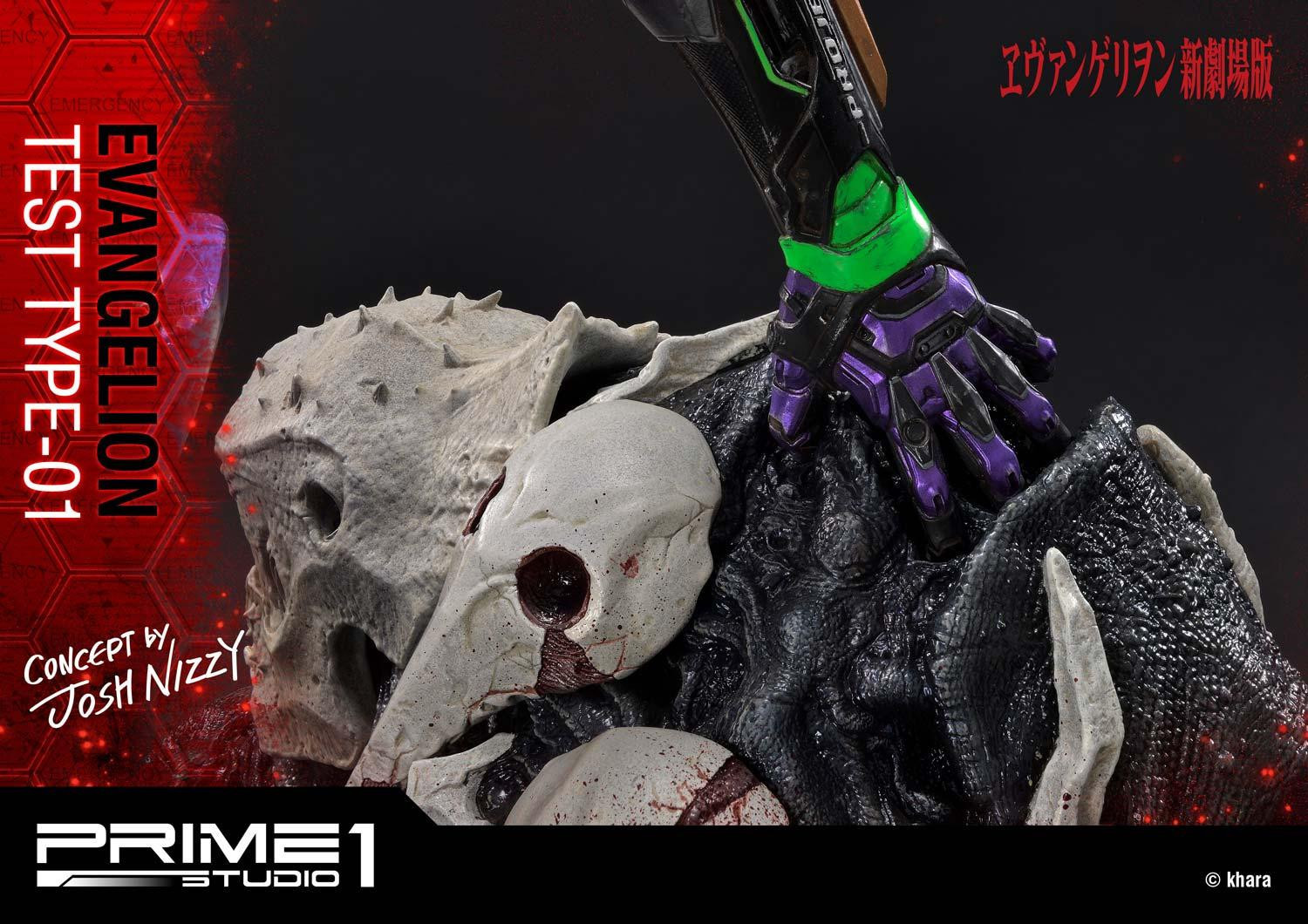 Evangelion Shin Gekijouban - EVA-01 - Sachiel - Ultimate Diorama Masterline  (UDMEVA-03EX) - EX Version (Prime 1 Studio) photo 38