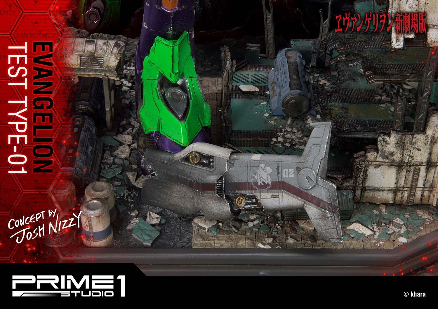 Evangelion Shin Gekijouban - EVA-01 - Sachiel - Ultimate Diorama Masterline  (UDMEVA-03EX) - EX Version (Prime 1 Studio) photo 39