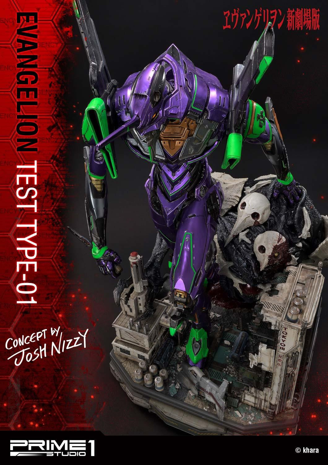Evangelion Shin Gekijouban - EVA-01 - Sachiel - Ultimate Diorama Masterline  (UDMEVA-03EX) - EX Version (Prime 1 Studio) photo 40