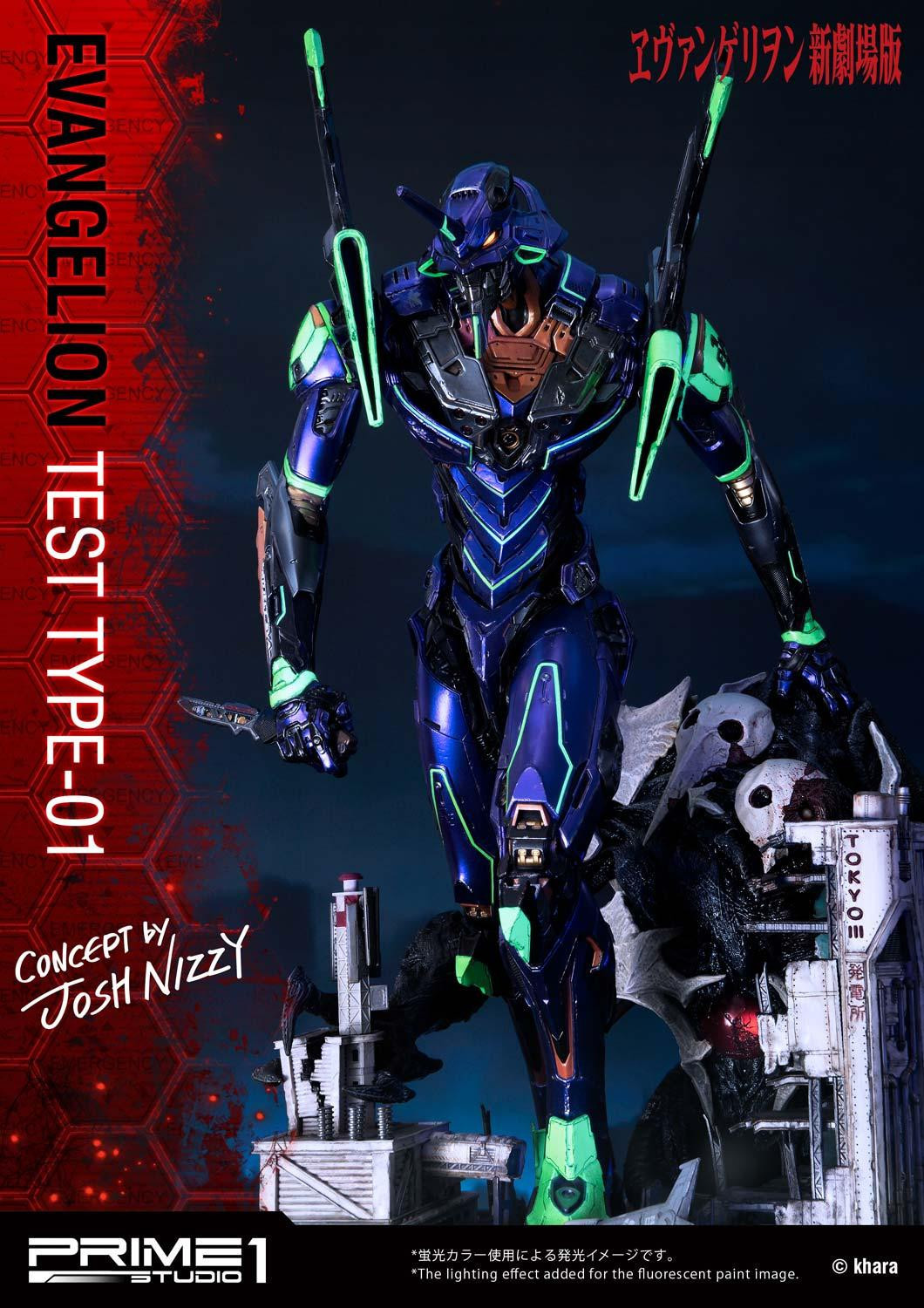 Evangelion Shin Gekijouban - EVA-01 - Sachiel - Ultimate Diorama Masterline  (UDMEVA-03EX) - EX Version (Prime 1 Studio) photo 42