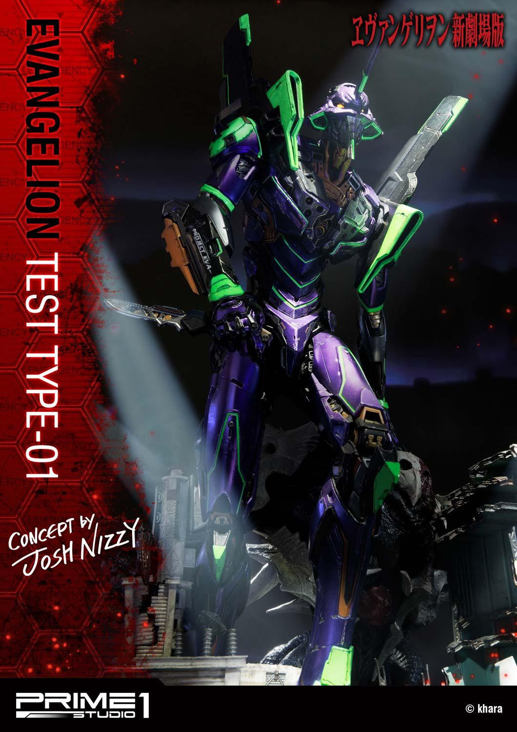 Evangelion Shin Gekijouban - EVA-01 - Sachiel - Ultimate Diorama Masterline  (UDMEVA-03EX) - EX Version (Prime 1 Studio) photo 46