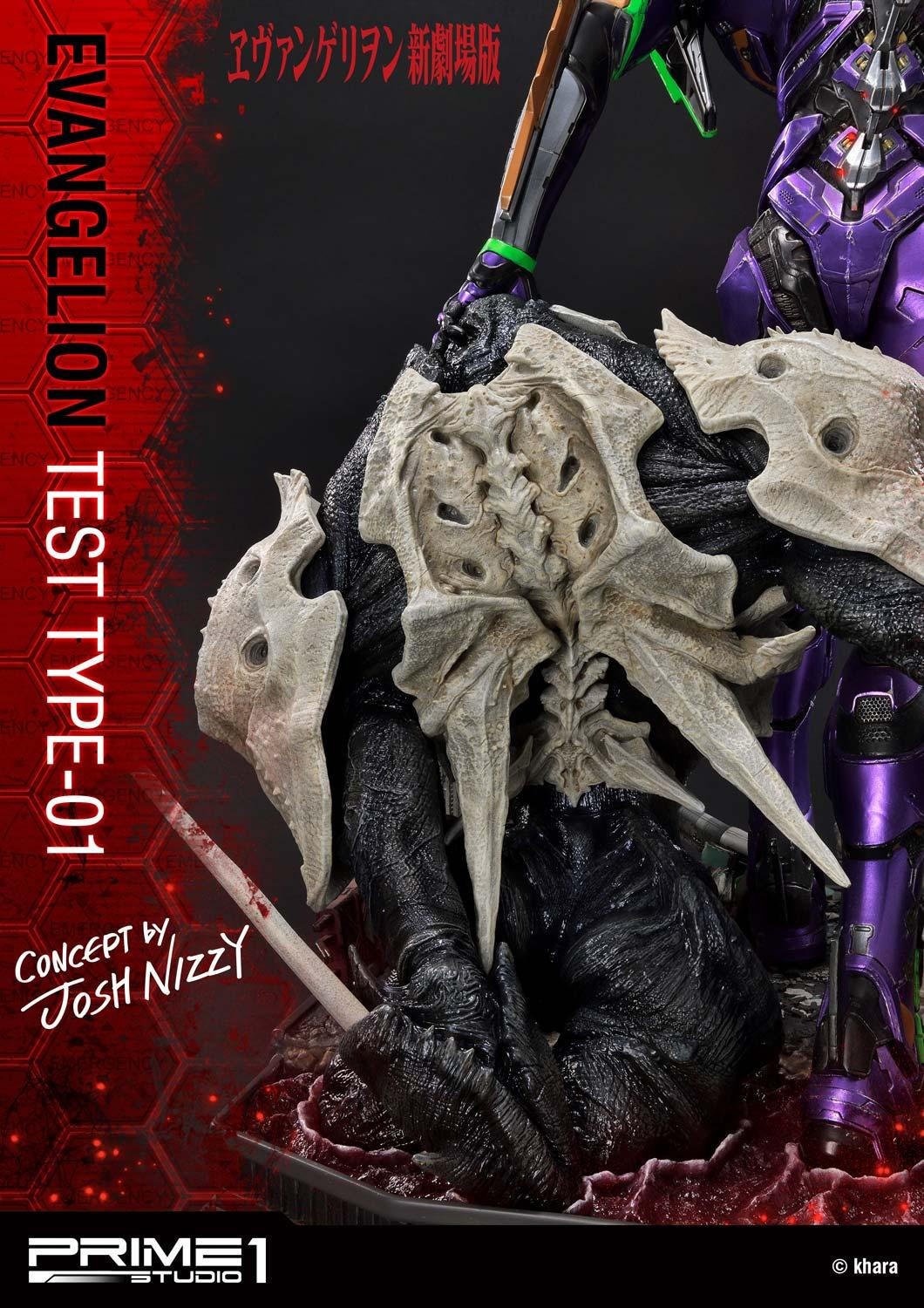 Evangelion Shin Gekijouban - EVA-01 - Sachiel - Ultimate Diorama Masterline  (UDMEVA-03EX) - EX Version (Prime 1 Studio) photo 47