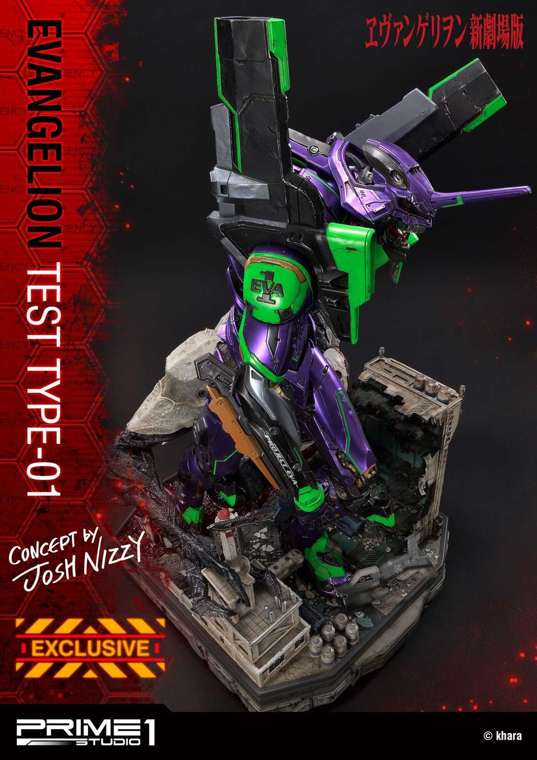 Evangelion Shin Gekijouban - EVA-01 - Sachiel - Ultimate Diorama Masterline  (UDMEVA-03EX) - EX Version (Prime 1 Studio) photo 51