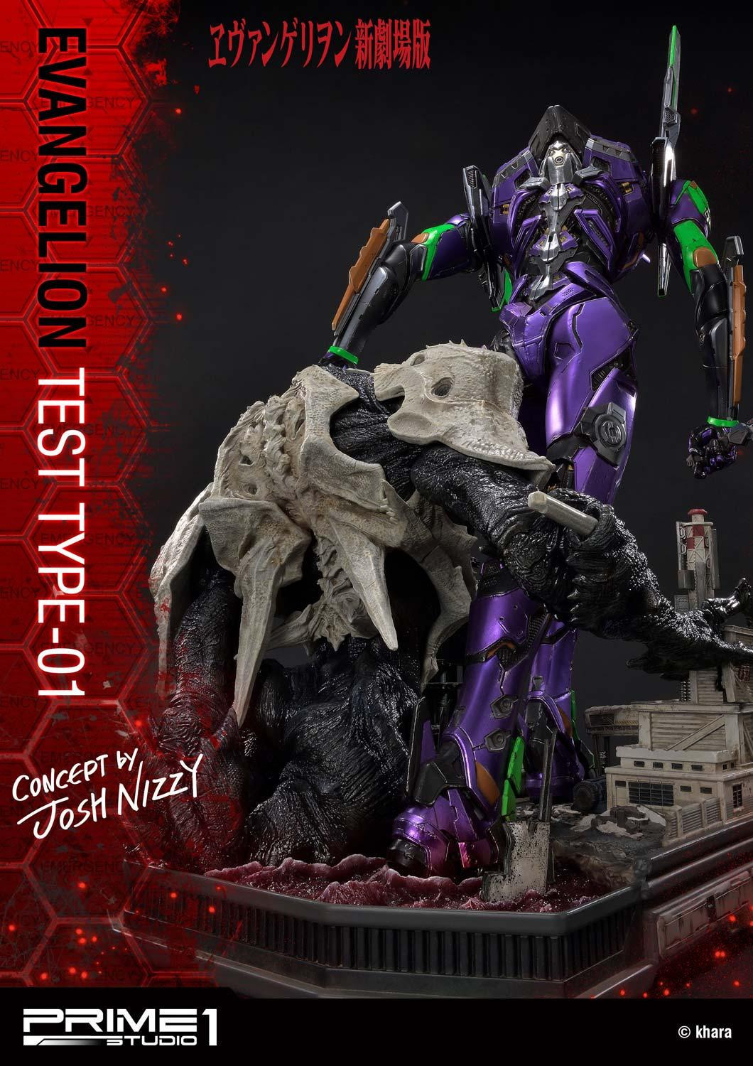 Evangelion Shin Gekijouban - EVA-01 - Sachiel - Ultimate Diorama Masterline  (UDMEVA-03EX) - EX Version (Prime 1 Studio) photo 52