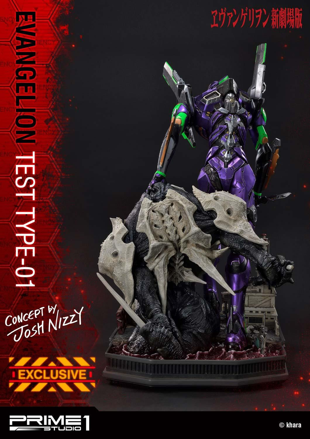 Evangelion Shin Gekijouban - EVA-01 - Sachiel - Ultimate Diorama Masterline  (UDMEVA-03EX) - EX Version (Prime 1 Studio) photo 53