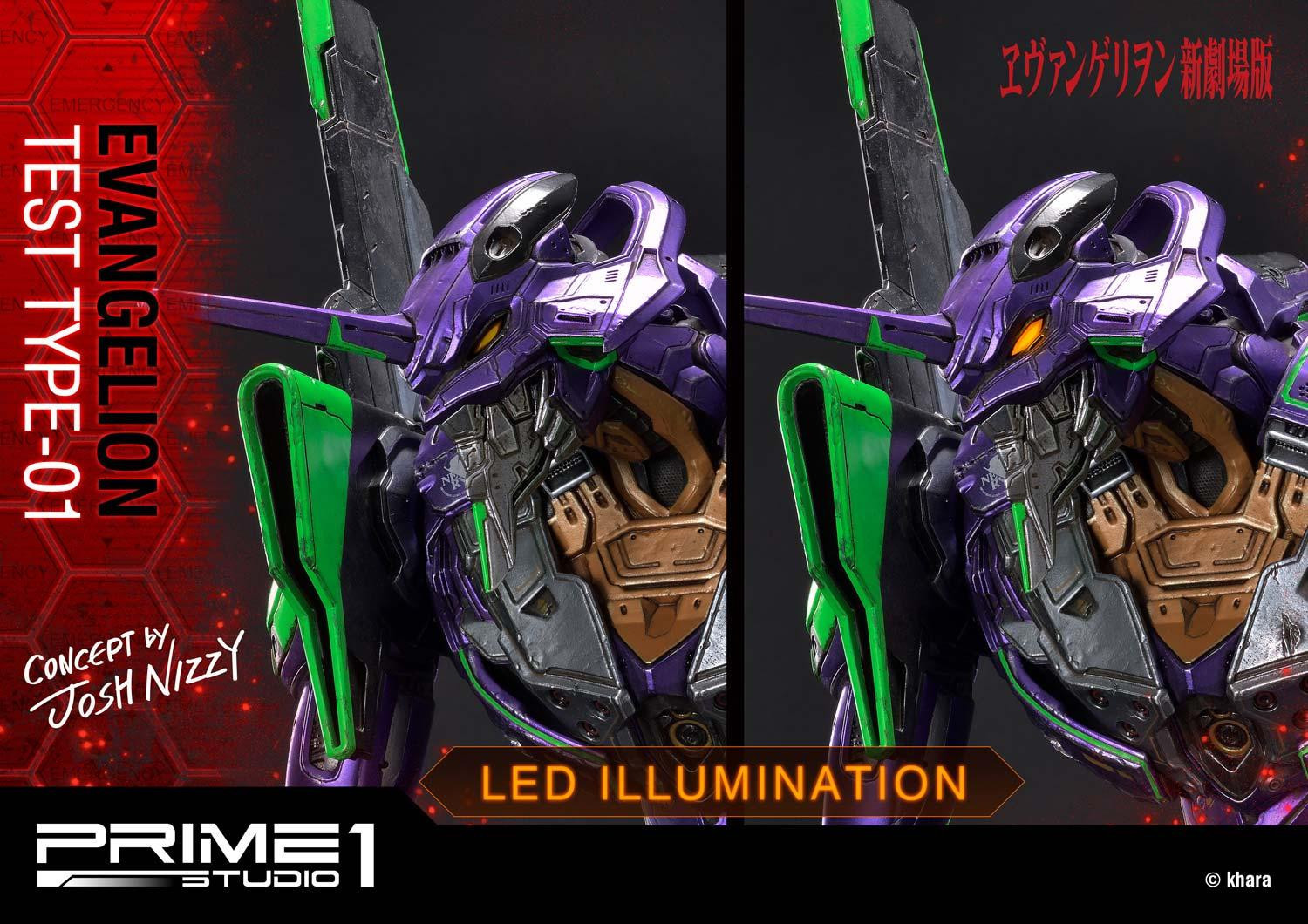 Evangelion Shin Gekijouban - EVA-01 - Sachiel - Ultimate Diorama Masterline  (UDMEVA-03EX) - EX Version (Prime 1 Studio) photo 63