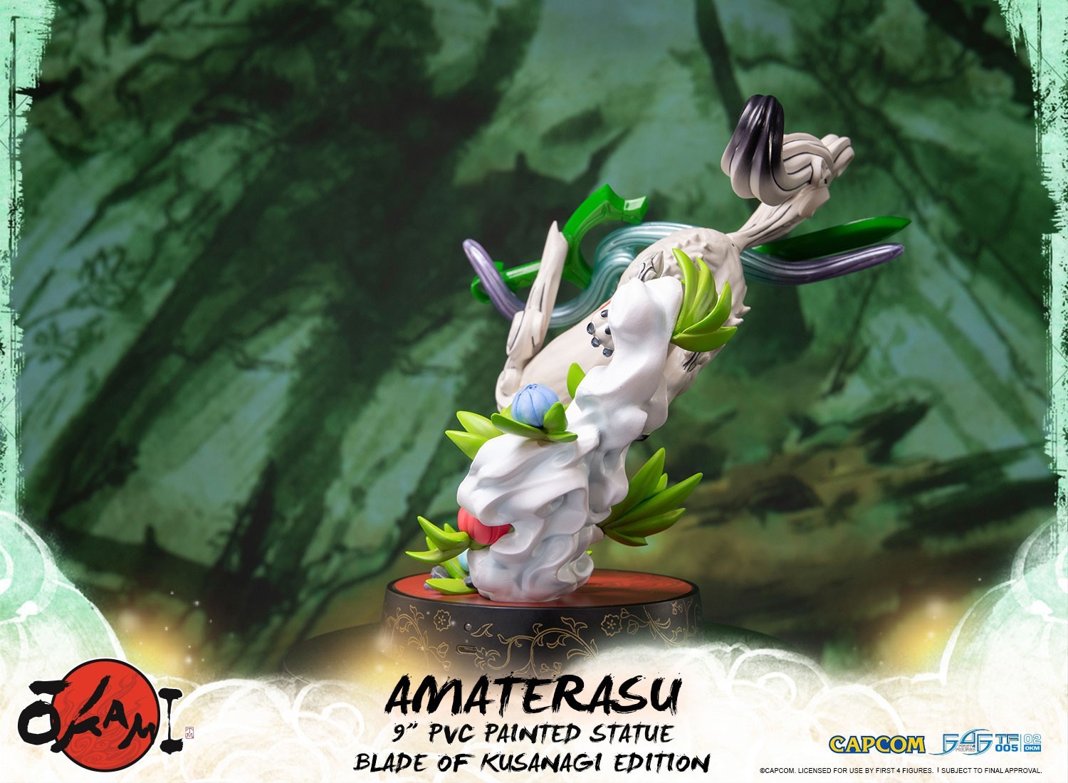 Ookami - Amaterasu - True Form - Blade of Kusanagi Edition (First 4 Figures) photo 2