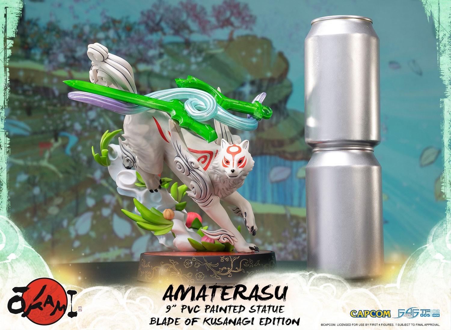 Ookami - Amaterasu - True Form - Blade of Kusanagi Edition (First 4 Figures) photo 3