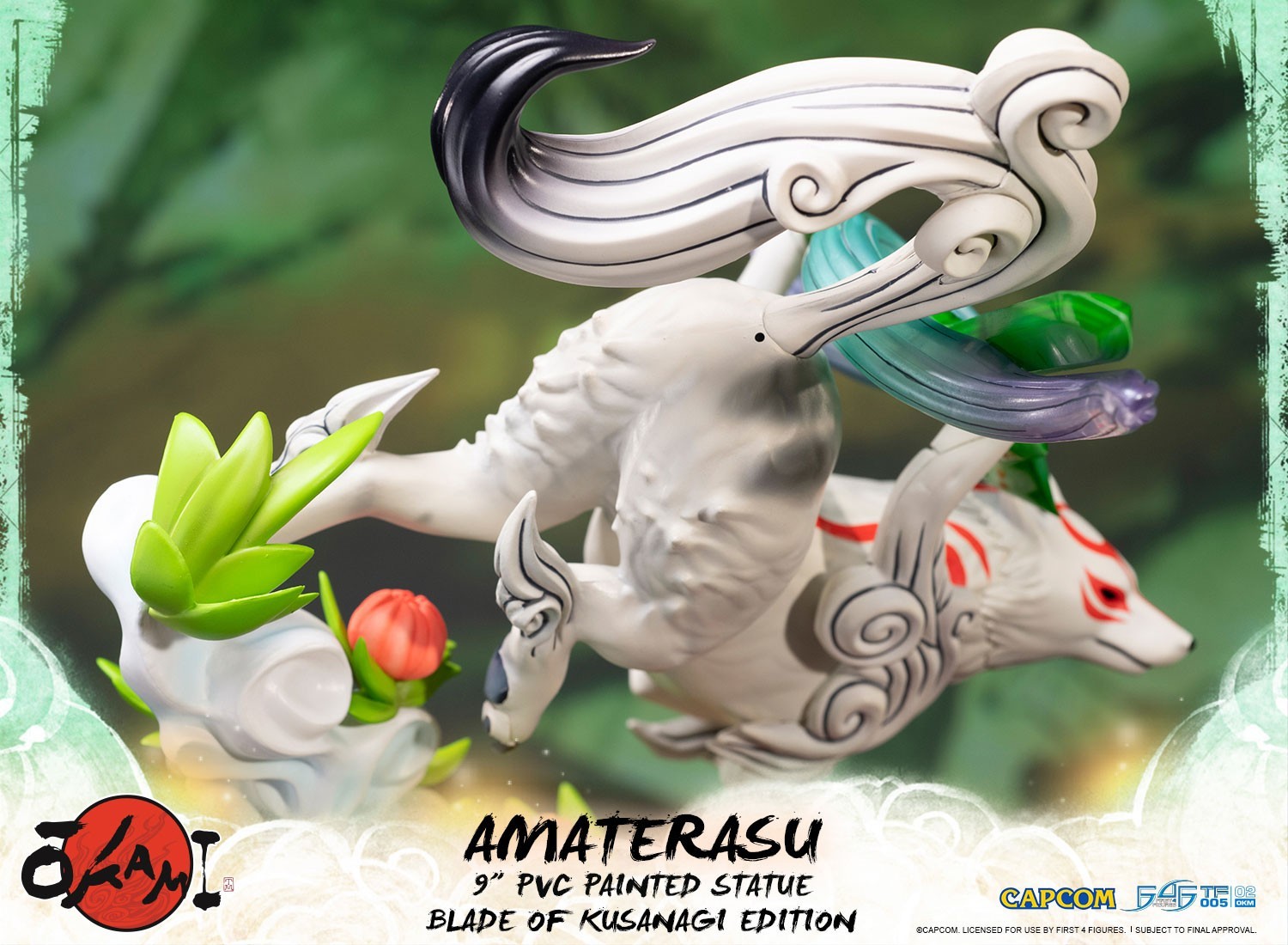 Ookami - Amaterasu - True Form - Blade of Kusanagi Edition (First 4 Figures) photo 4