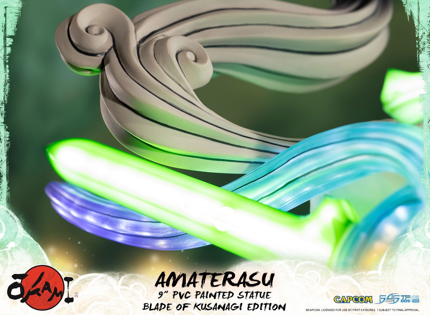 Ookami - Amaterasu - True Form - Blade of Kusanagi Edition (First 4 Figures) photo 5