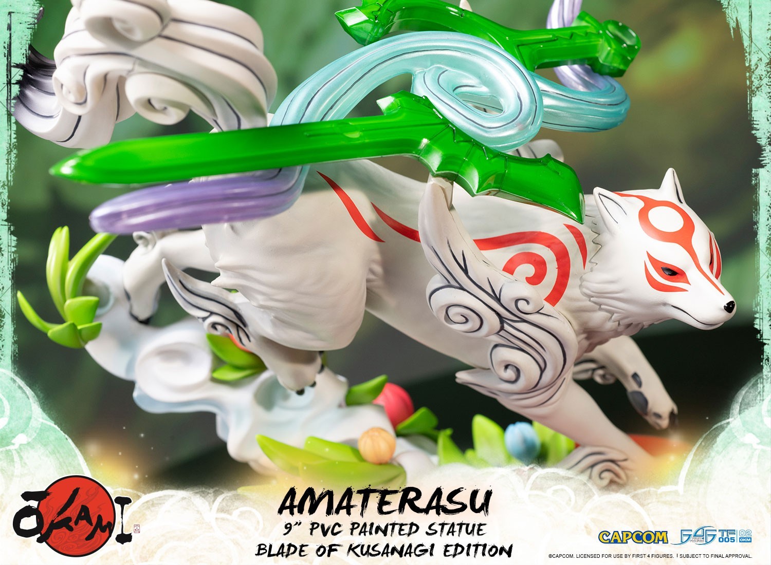 Ookami - Amaterasu - True Form - Blade of Kusanagi Edition (First 4 Figures) photo 6