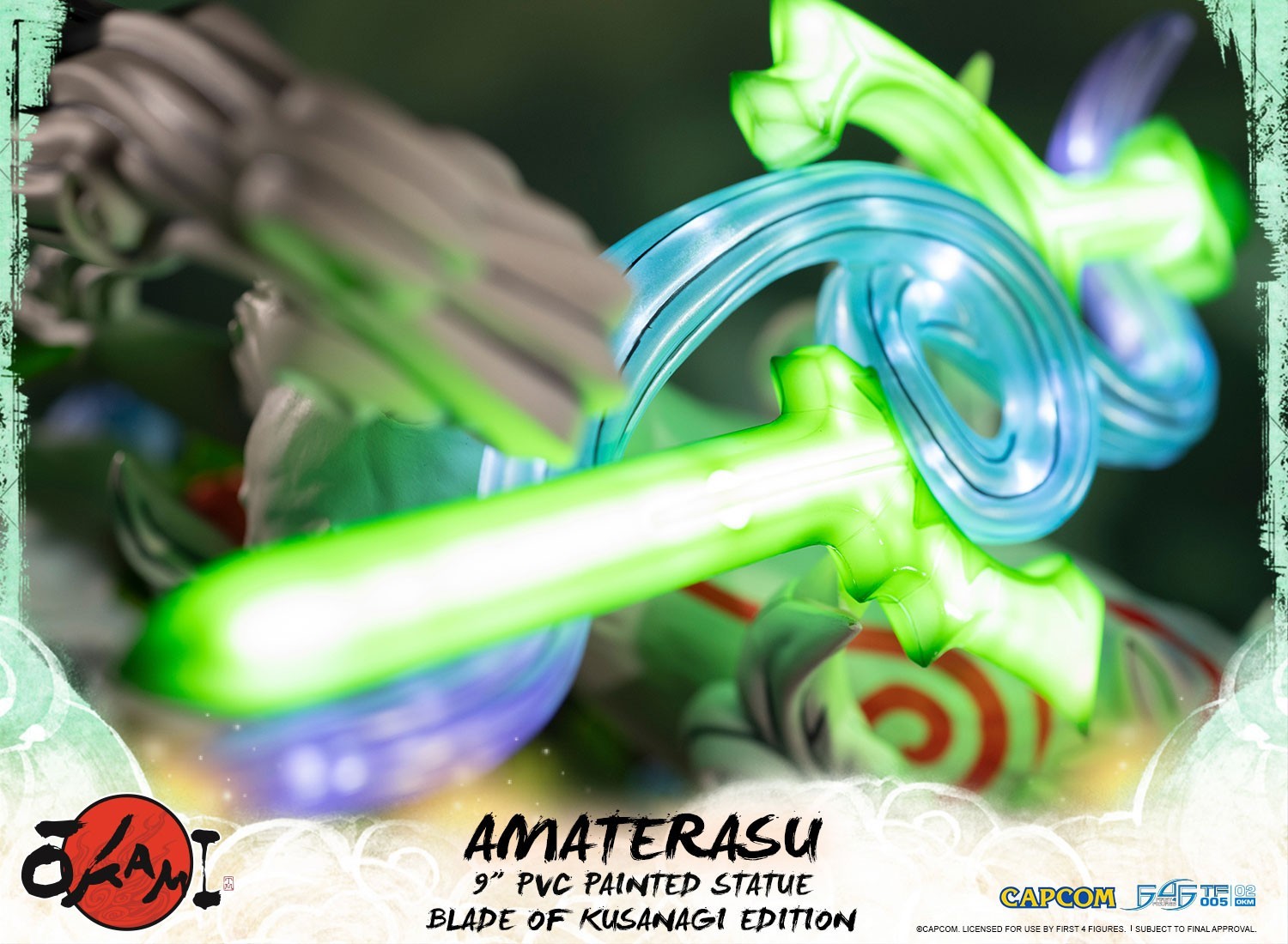 Ookami - Amaterasu - True Form - Blade of Kusanagi Edition (First 4 Figures) photo 7