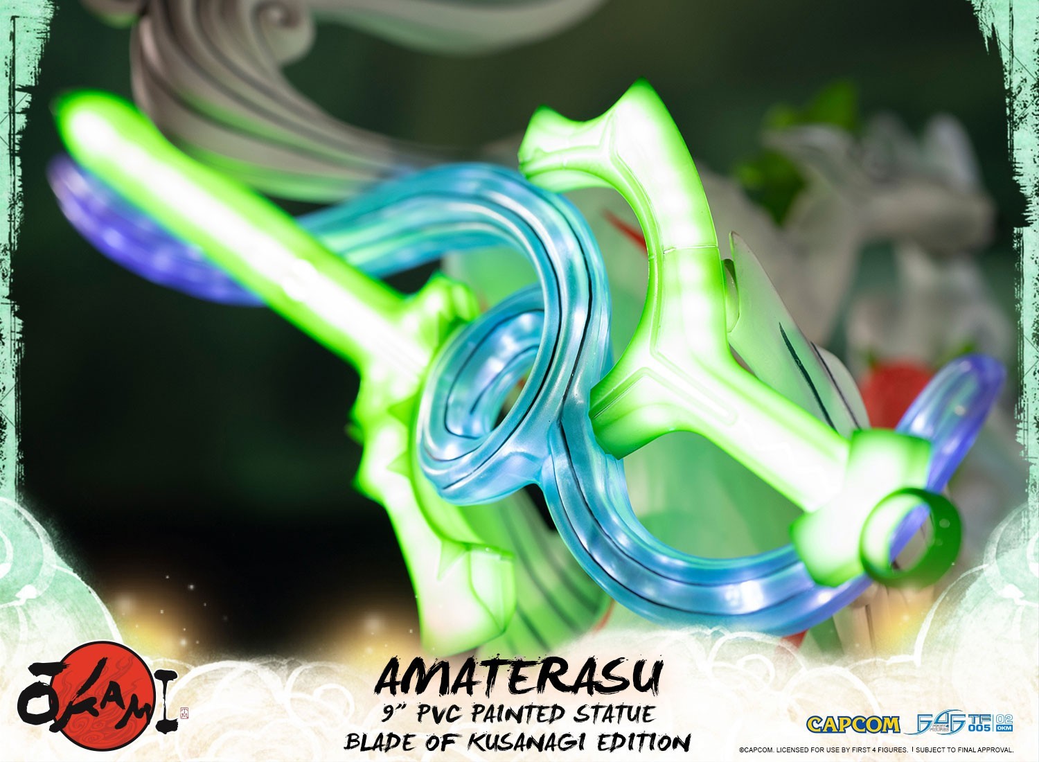 Ookami - Amaterasu - True Form - Blade of Kusanagi Edition (First 4 Figures) photo 8