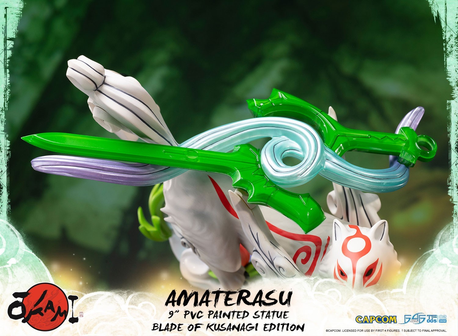 Ookami - Amaterasu - True Form - Blade of Kusanagi Edition (First 4 Figures) photo 12