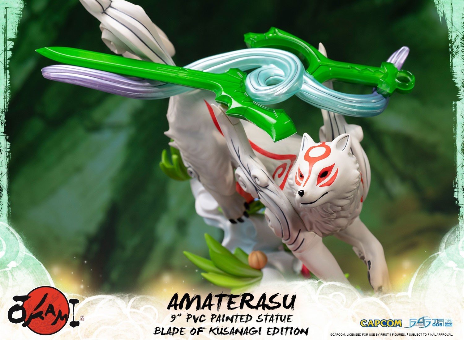 Ookami - Amaterasu - True Form - Blade of Kusanagi Edition (First 4 Figures) photo 13