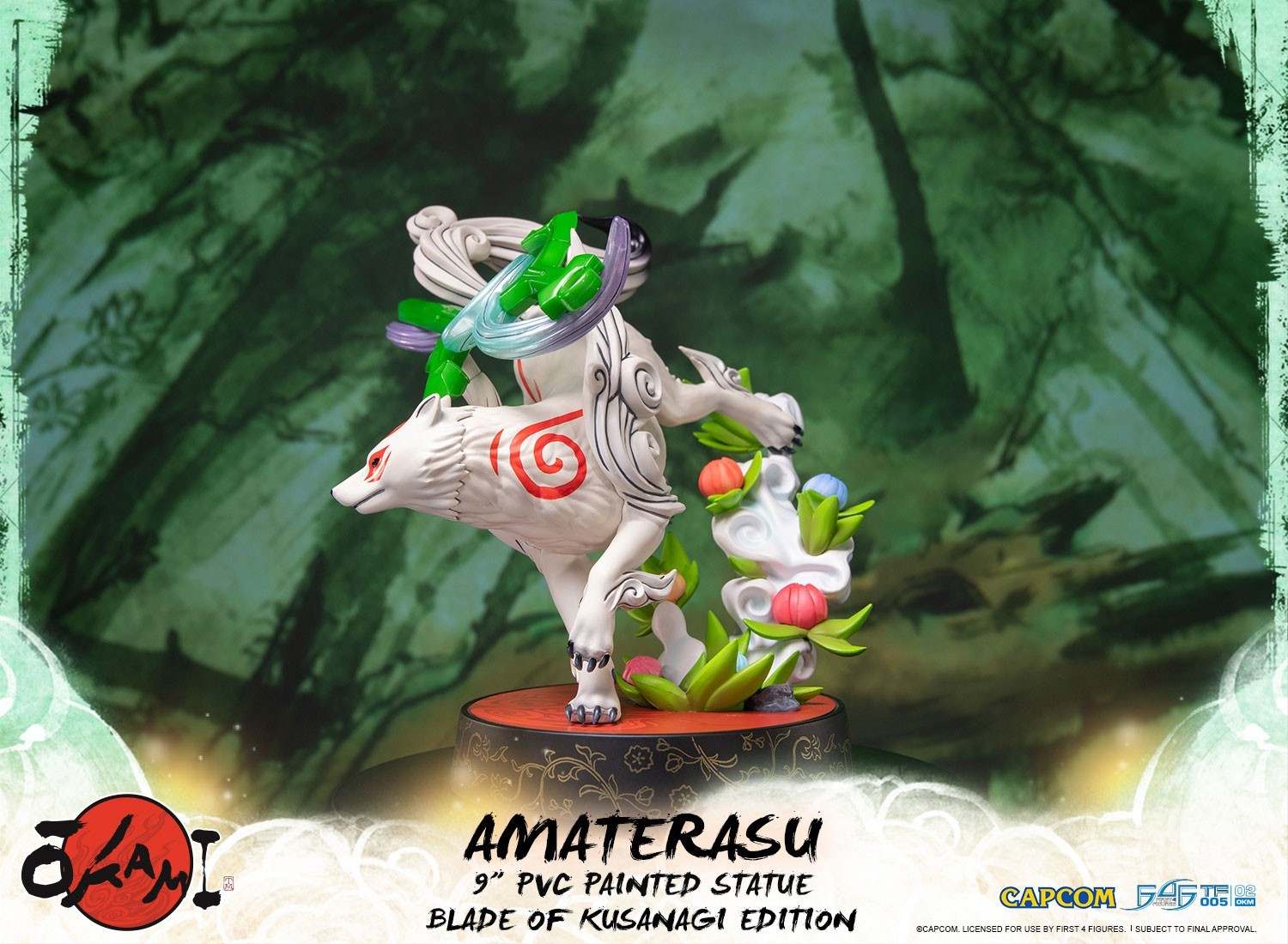 Ookami - Amaterasu - True Form - Blade of Kusanagi Edition (First 4 Figures) photo 15