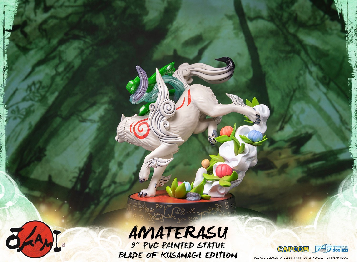 Ookami - Amaterasu - True Form - Blade of Kusanagi Edition (First 4 Figures) photo 17