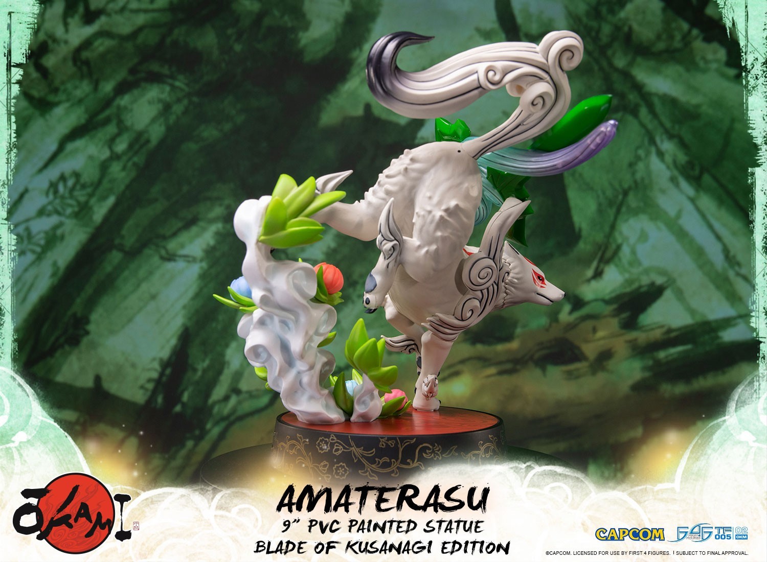 Ookami - Amaterasu - True Form - Blade of Kusanagi Edition (First 4 Figures) photo 18