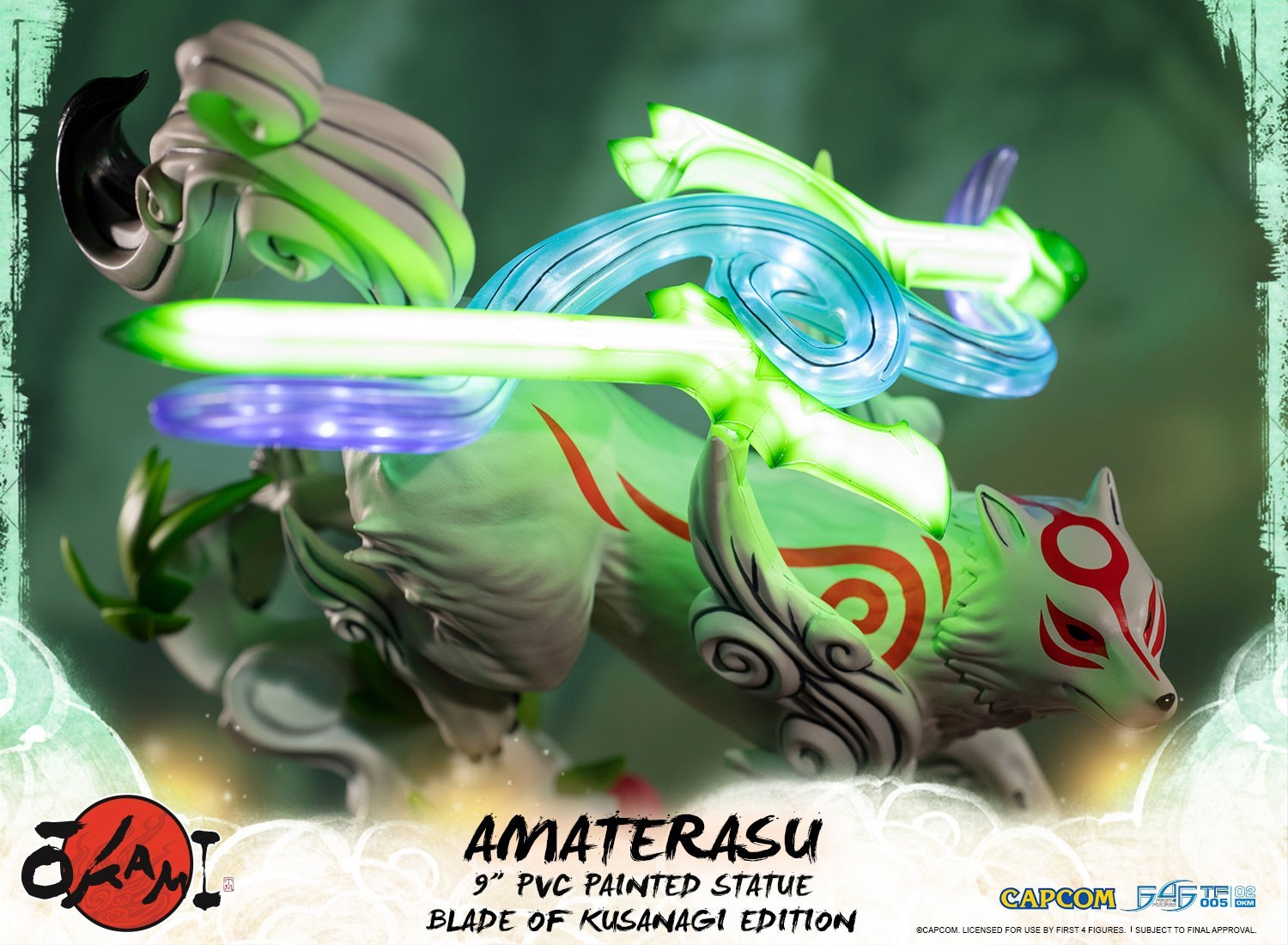 Ookami - Amaterasu - True Form - Blade of Kusanagi Edition (First 4 Figures) photo 20
