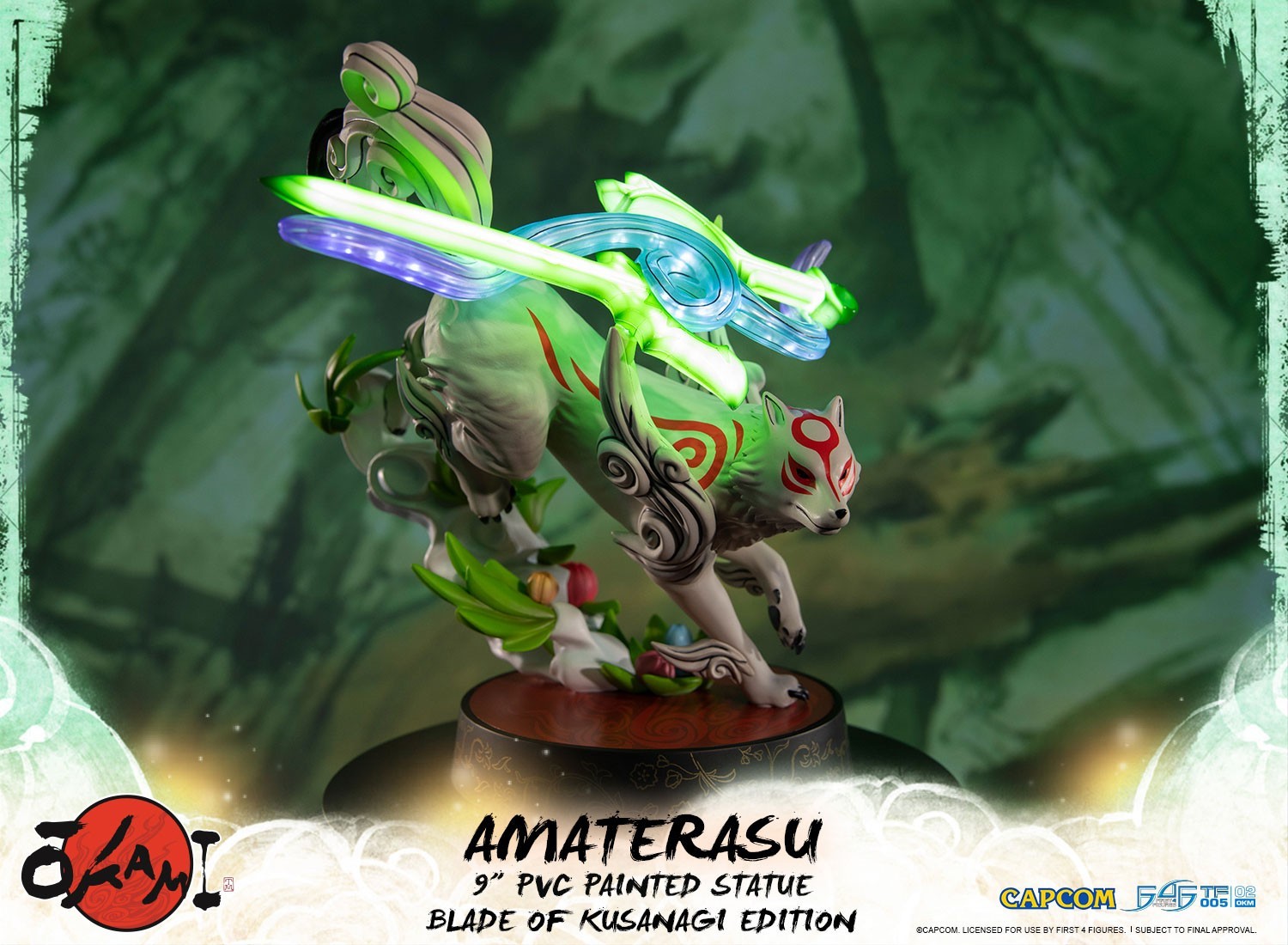 Ookami - Amaterasu - True Form - Blade of Kusanagi Edition (First 4 Figures) photo 24