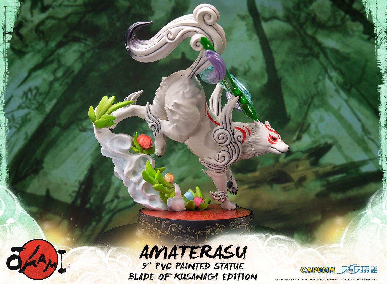 Ookami - Amaterasu - True Form - Blade of Kusanagi Edition (First 4 Figures) photo 29