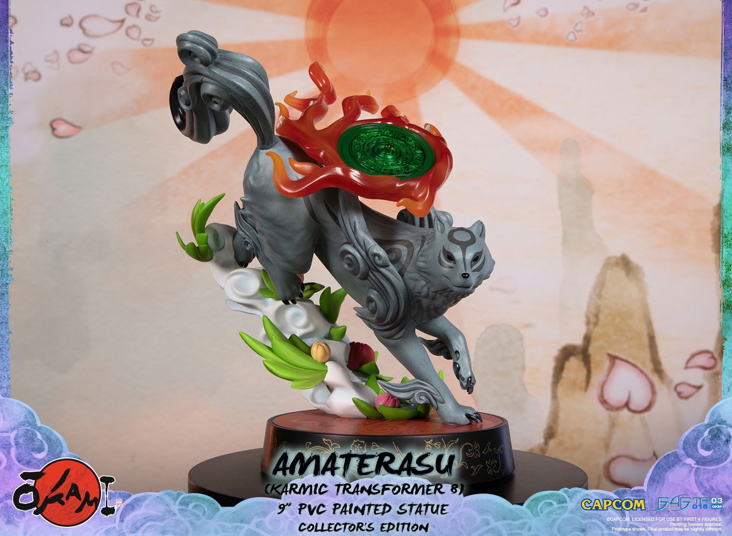 Ookami - Amaterasu - True Form - Karmic Transformation, Exclusive Edition (First 4 Figures) photo 5
