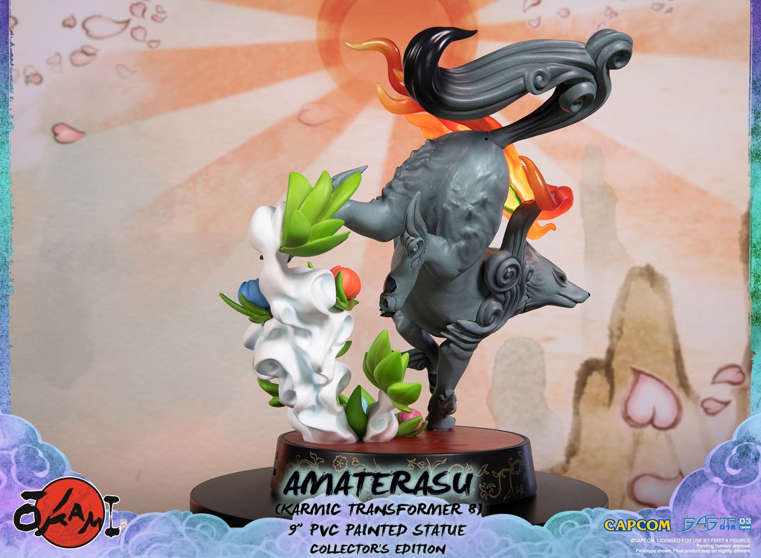 Ookami - Amaterasu - True Form - Karmic Transformation, Exclusive Edition (First 4 Figures) photo 6