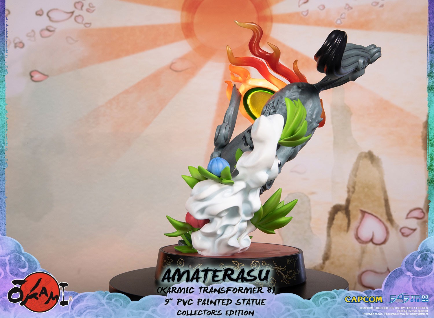Ookami - Amaterasu - True Form - Karmic Transformation, Exclusive Edition (First 4 Figures) photo 7